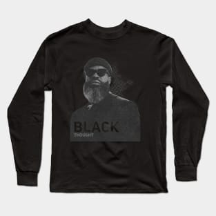 Black Thought // Illustrations Long Sleeve T-Shirt